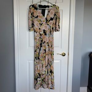 Topshop Maxi Floral Dress Size 8